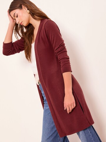 Lipsy Knit Cardigan in Red