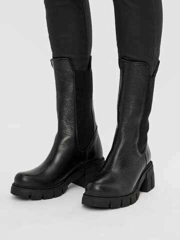 Chelsea Boots 'Dezzie' Bianco en noir