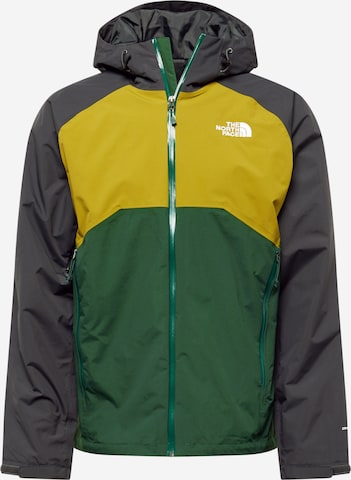 THE NORTH FACE Outdoorjas 'Stratos' in Groen: voorkant