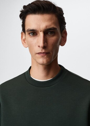 MANGO MAN Sweatshirt 'Ibizac' in Grün