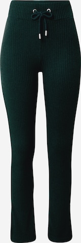 Gina Tricot Slimfit Broek 'Ella' in Groen: voorkant