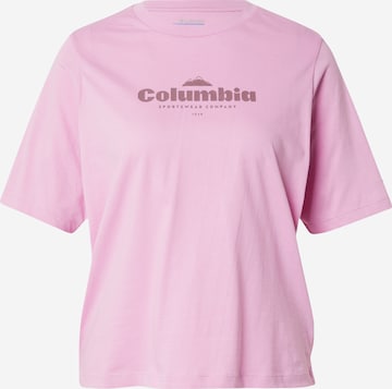 COLUMBIA - Camisa funcionais 'North Cascades' em roxo: frente