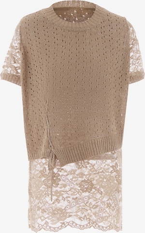 LUREA Sweater in Beige: front