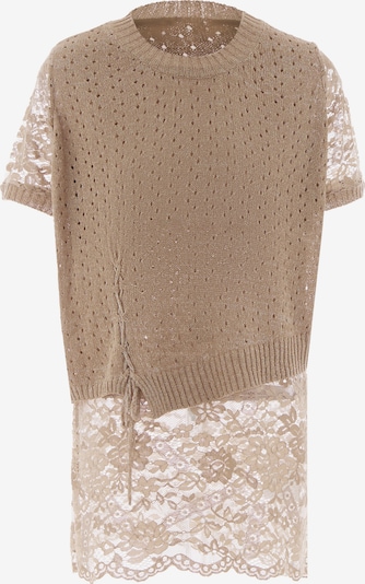 ZITHA Pullover in XS-S in camel, Produktansicht