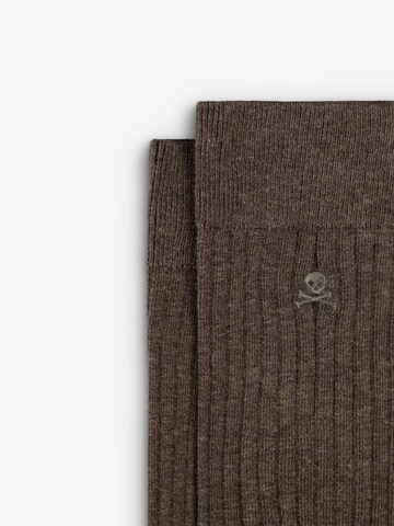 Scalpers Soft M Socks ' ' in Braun