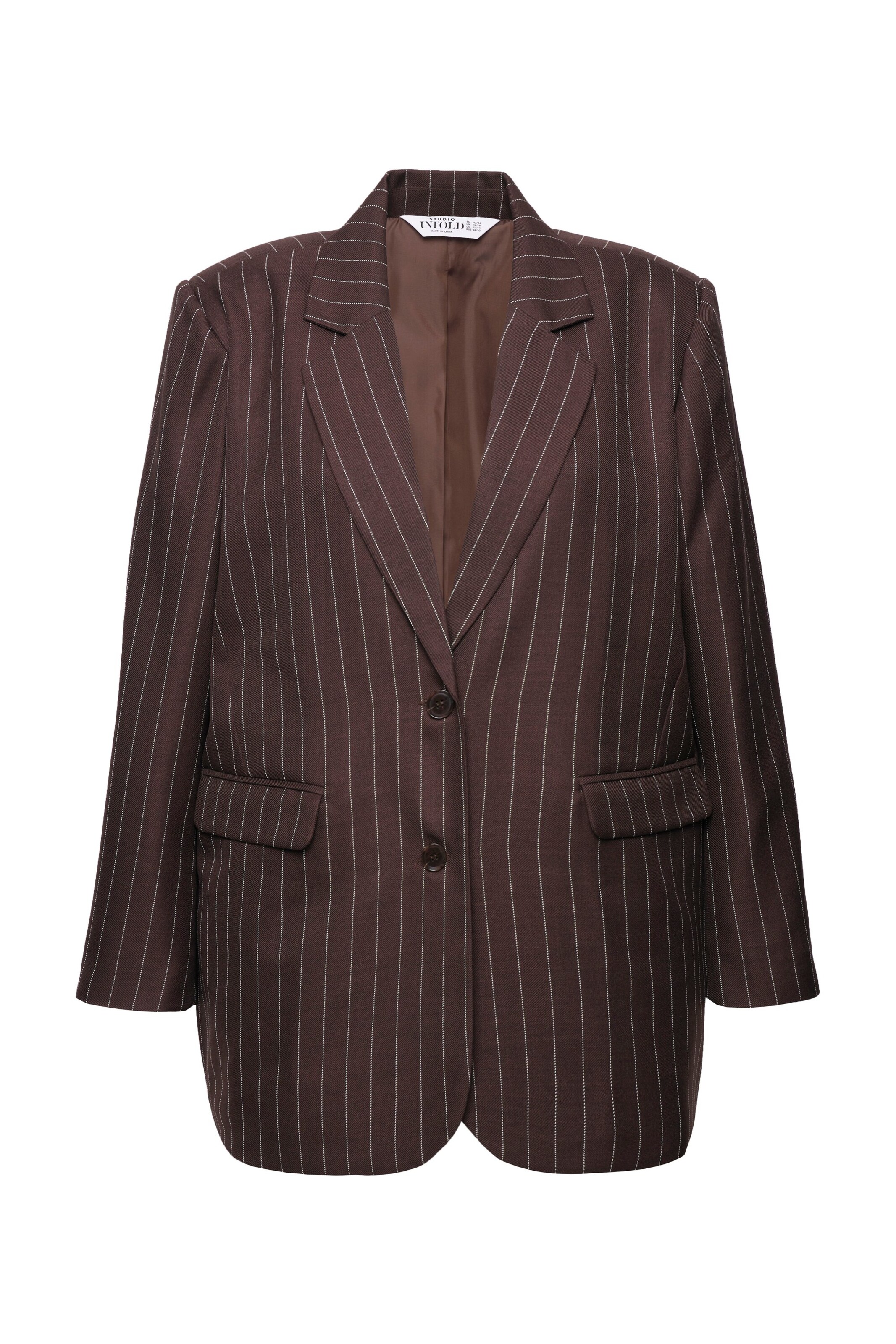 Studio Untold Blazers in Bruin: voorkant