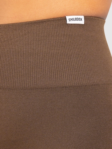 Skinny Leggings 'Pemmy' Smilodox en marron