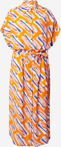 FRNCH PARIS Košilové šaty 'EDWIGE' – oranžová: přední strana