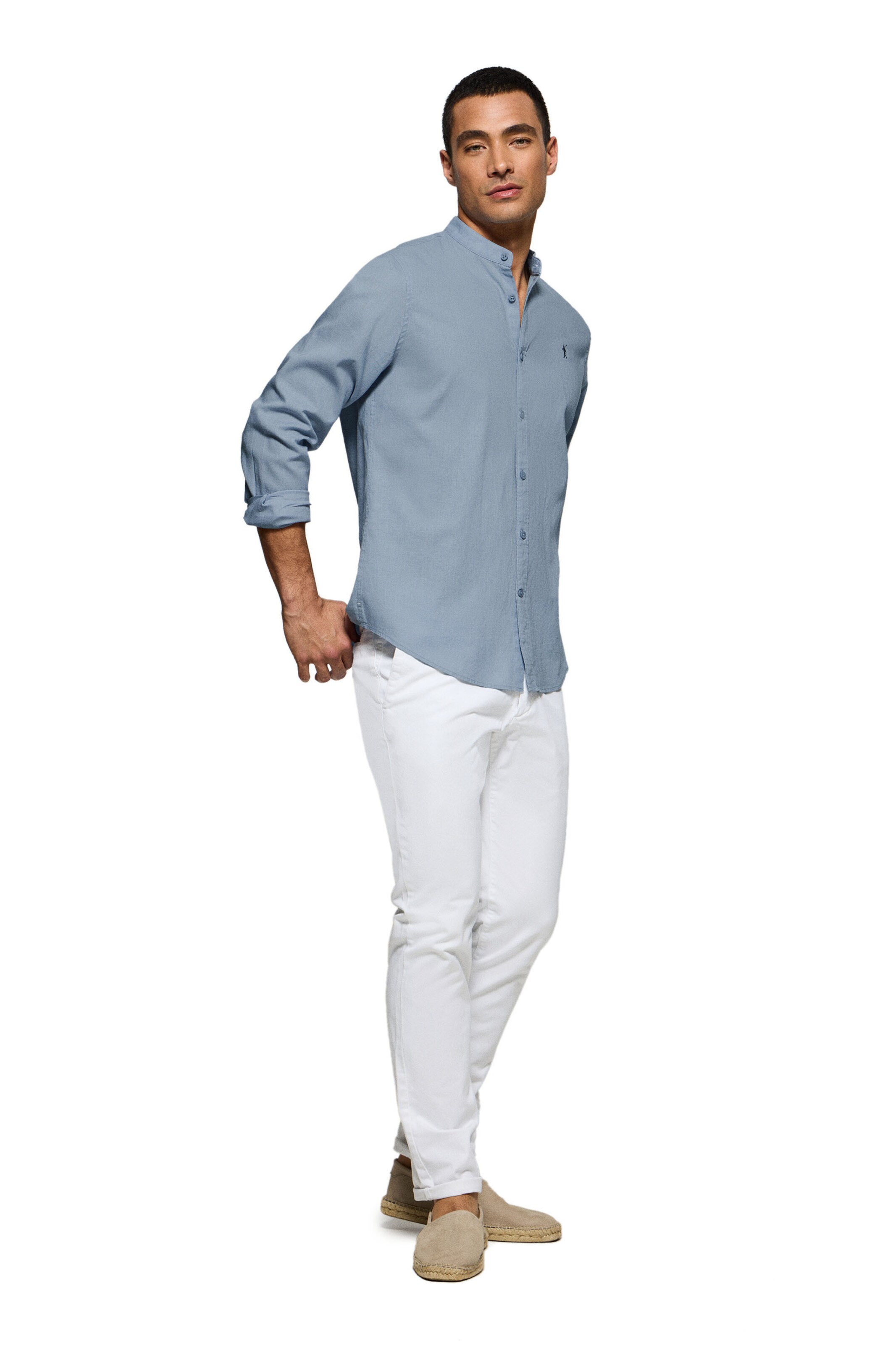 Polo Club Regular Fit Hemd in Blau