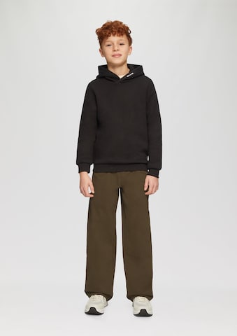 s.Oliver Wide Leg Hose in Braun