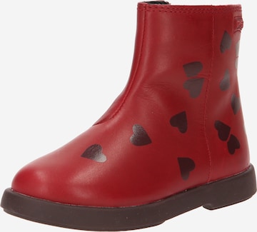 CAMPER Boots 'Duet Twins' in Red: front