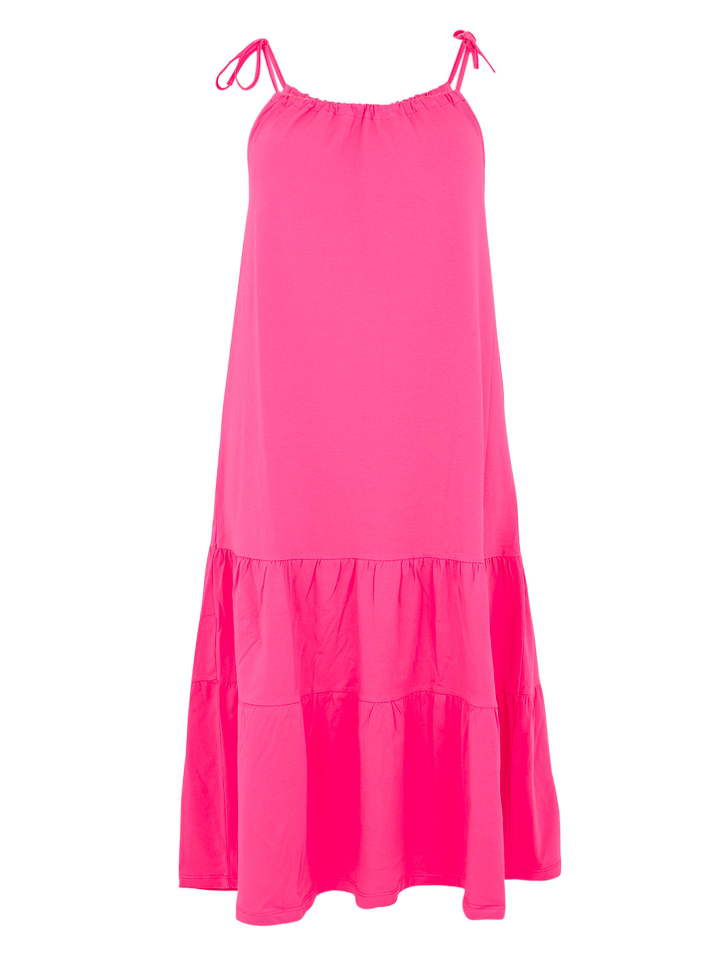 YOEK Dress in Pink: front