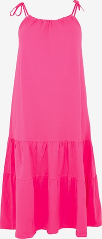 YOEK Dress in Pink: front