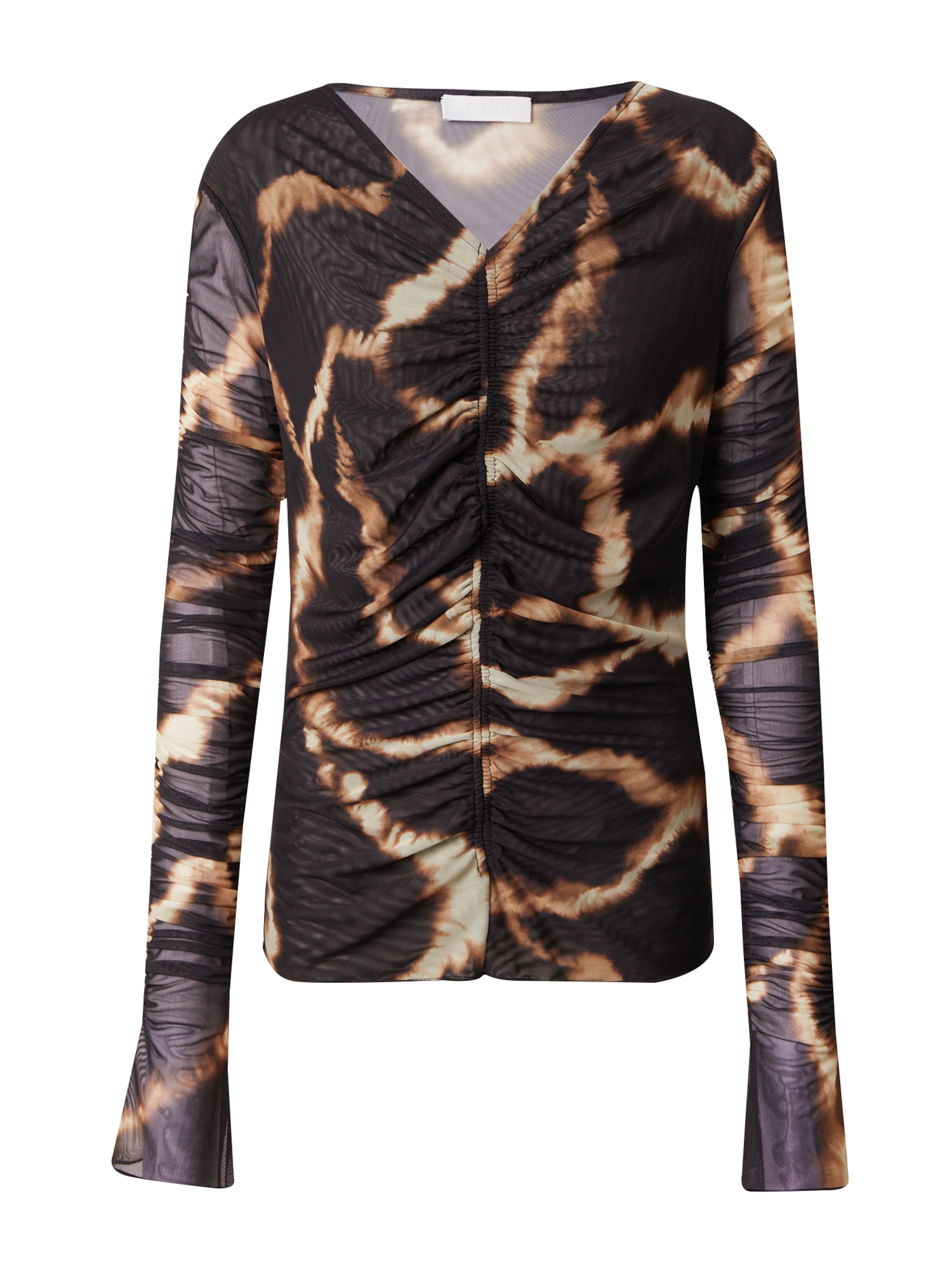 2NDDAY Μπλουζάκι &#x27;Zaine&#x27; σε μαύρο: μπροστά