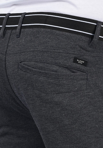 BLEND - Slimfit Calças chino 'BHStanko' em cinzento