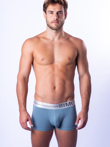 BIMONI Boxer shorts 'Cotton Modal' in Blue: front