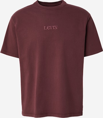 sarkans LEVI'S ® T-Krekls: no priekšpuses