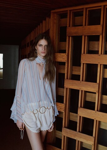 MANGO Blouse 'Leif' in Blue