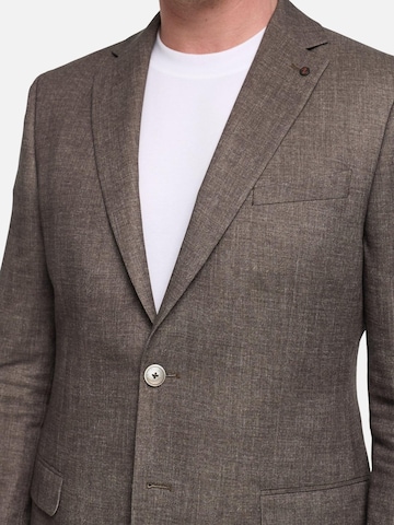 Zuitable Regular Fit Sakko 'DiNick'‌‌ in Braun