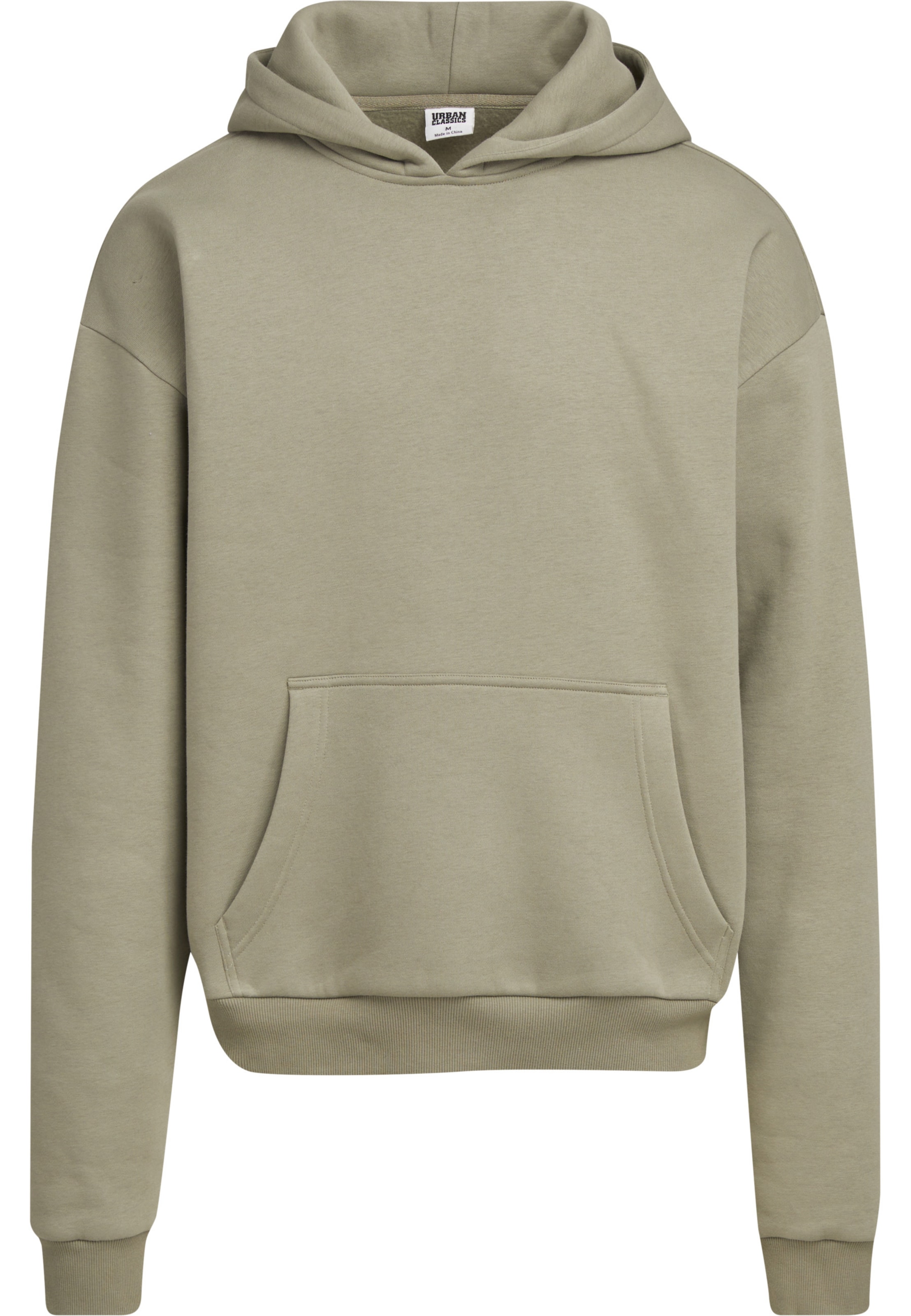 Felpa di Urban Classics in verde: frontale