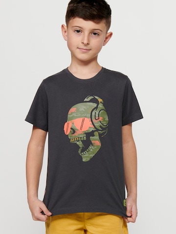KOROSHI Shirt in Grey: front