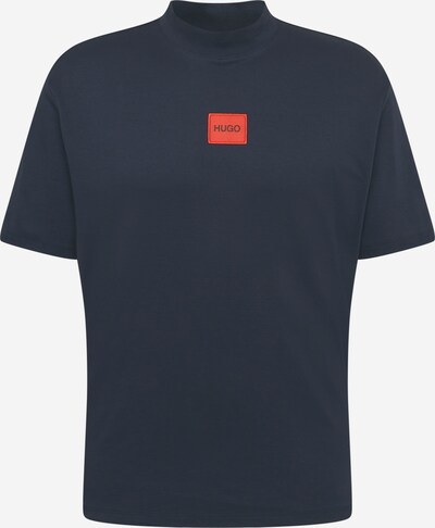 Tricou 'Dabagari' HUGO pe albastru închis / roșu, Vizualizare produs