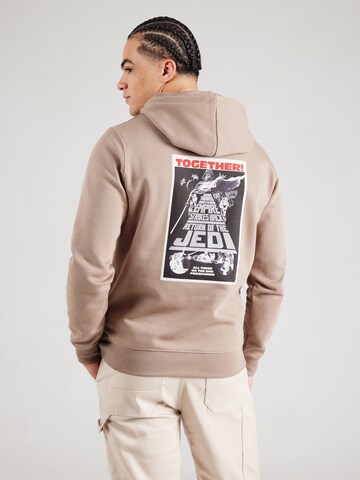 Sweat-shirt s.Oliver en marron : devant