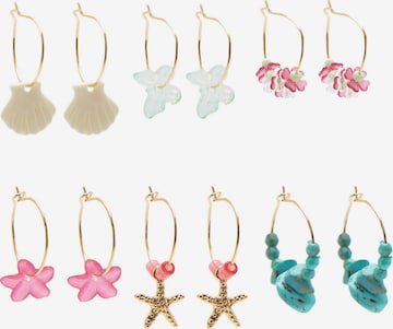 Pull&Bear Earrings in Gold: front