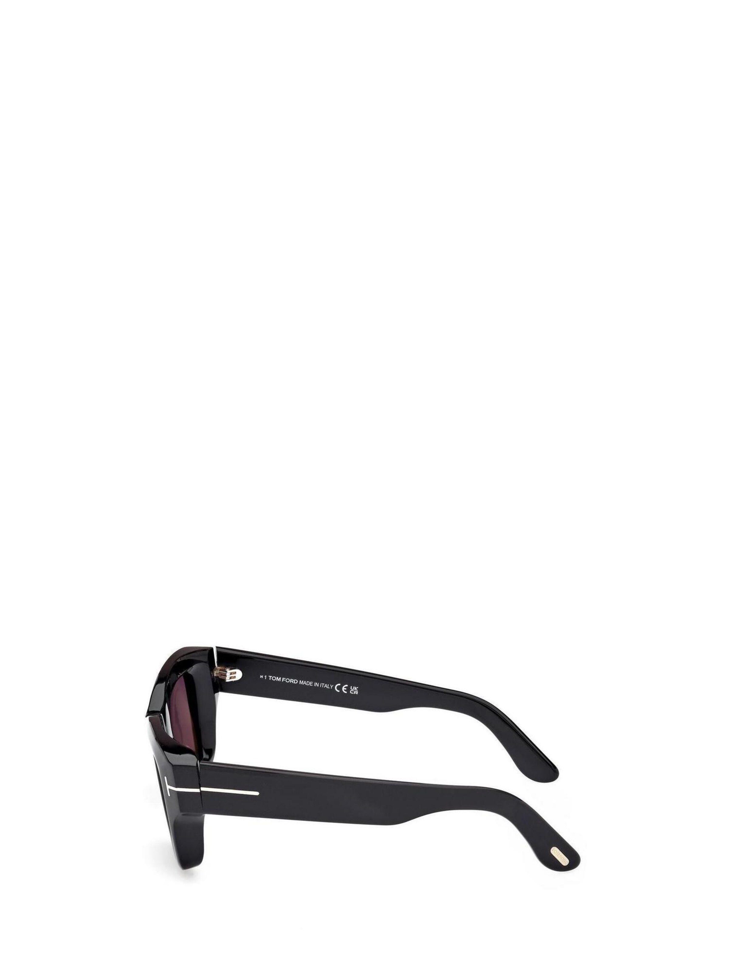 Tom Ford Zonnebril 'ILIAS FT1154 01A' in Zwart