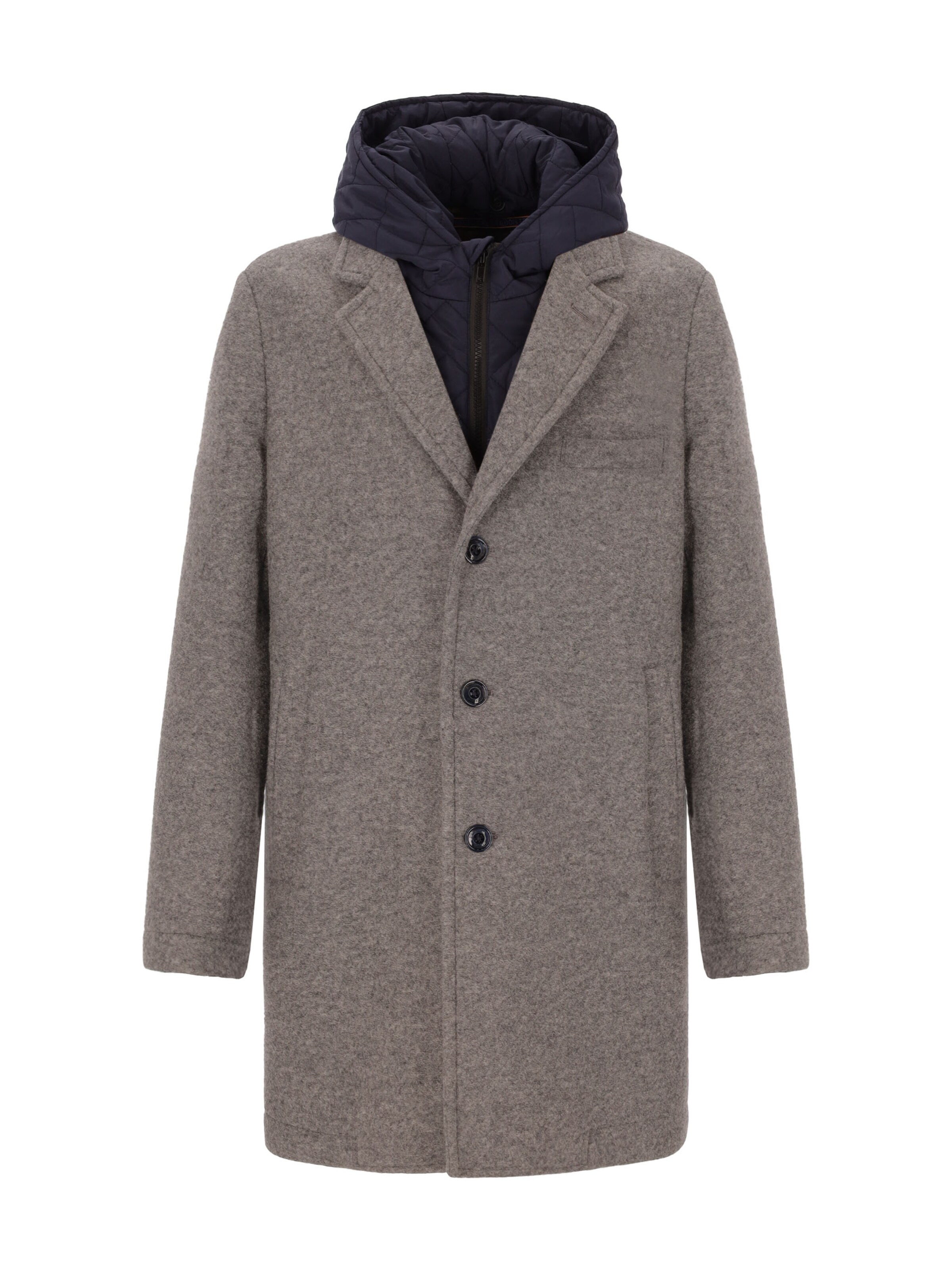 Distretto12 - Chaqueta de entretiempo 'Carlos' en gris: frente