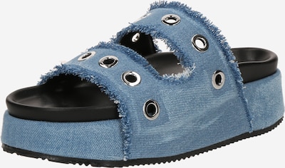 Šlepetės 'JEANS STUDS' iš INUIKII, spalva – tamsiai (džinso) mėlyna, Prekių apžvalga