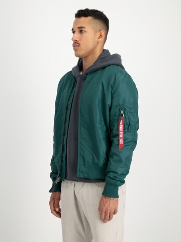 ALPHA INDUSTRIES Átmeneti dzseki 'MA-1 TT' - zöld