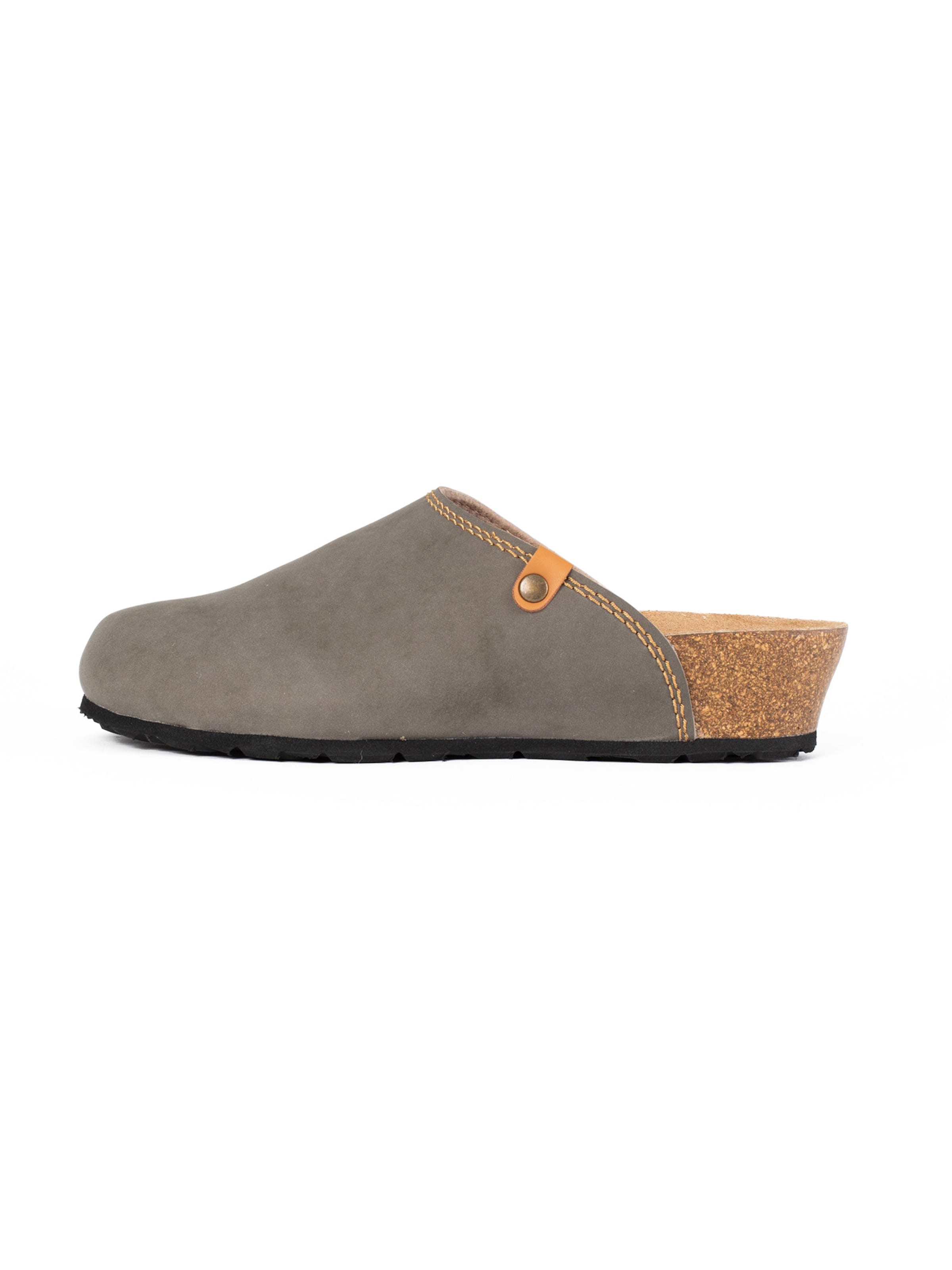 Clogs 'Sabina' di Bayton in grigio: frontale