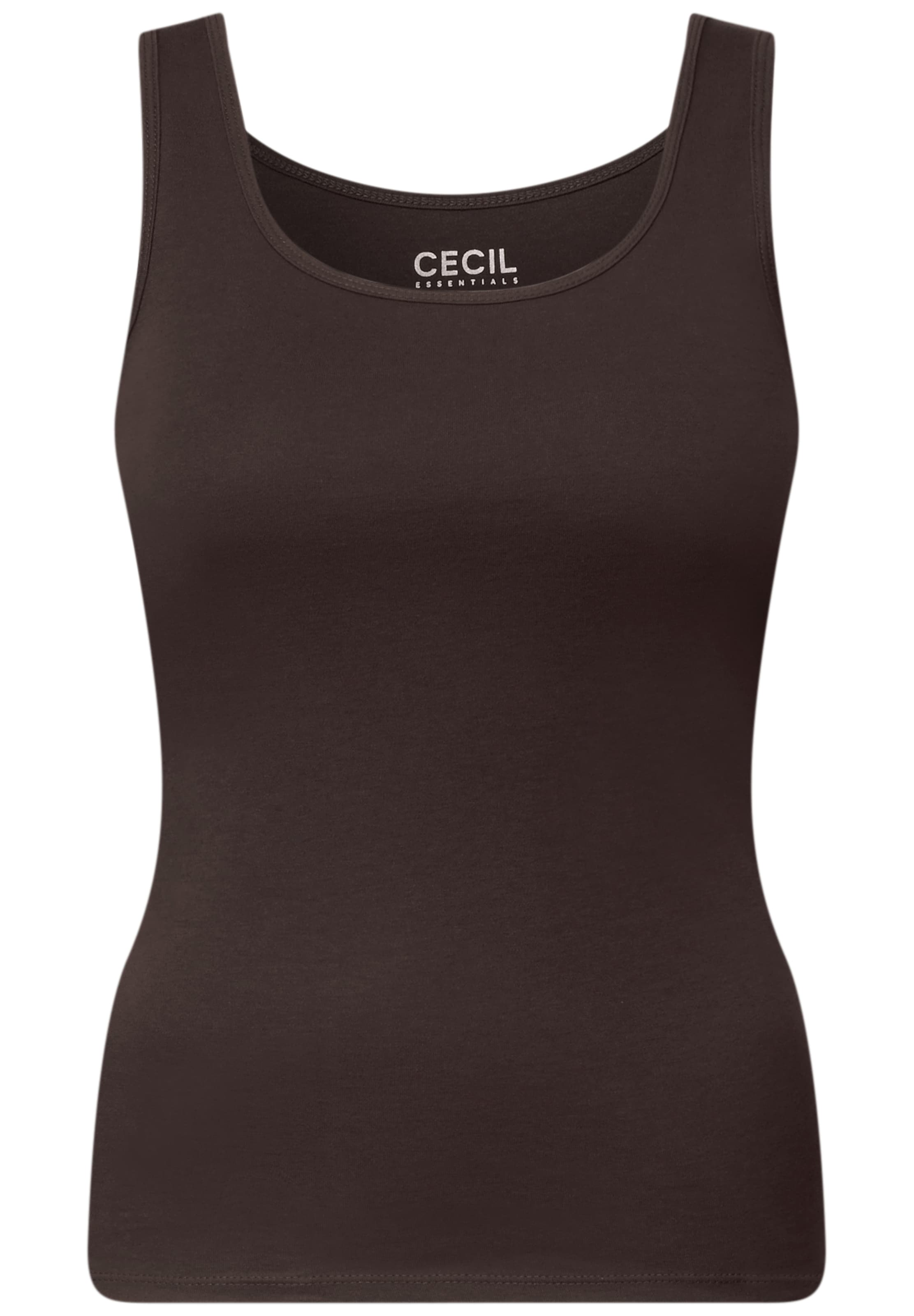 CECIL Top in Brown: front