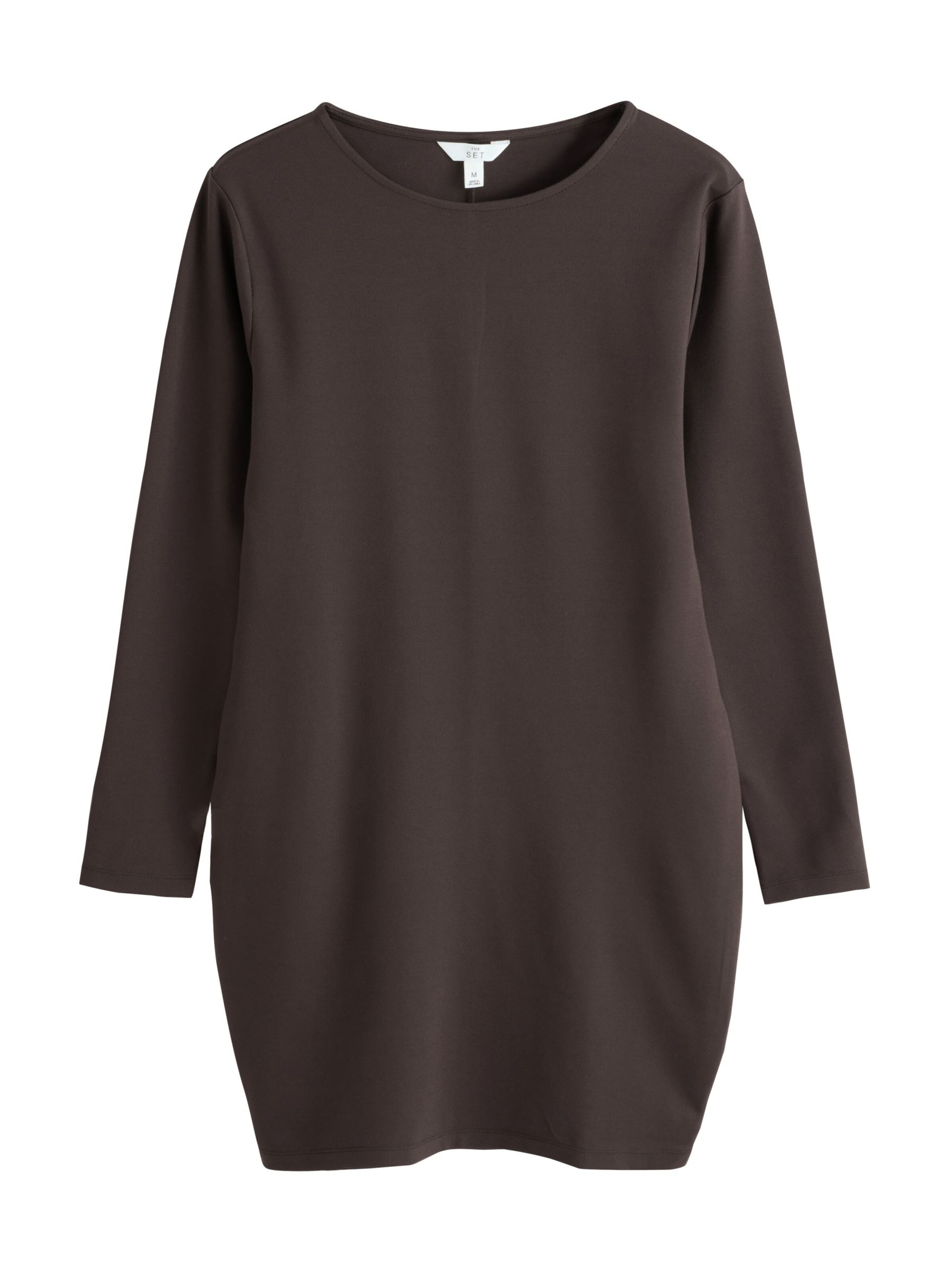 The Set Kleid in Braun