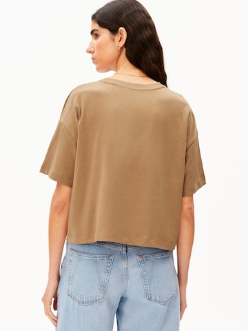 ARMEDANGELS T-Shirt 'Albertaraa' in Beige