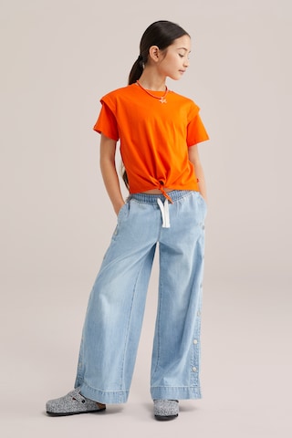 WE Fashion Shirt in Orange