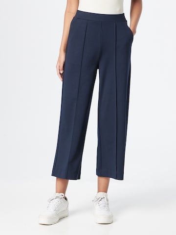 TOM TAILOR DENIM Wide leg Broek in Blauw: voorkant