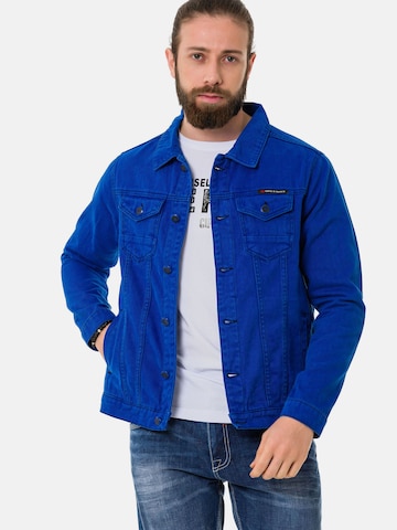 Veste mi-saison 'CJ289' CIPO & BAXX en bleu : devant
