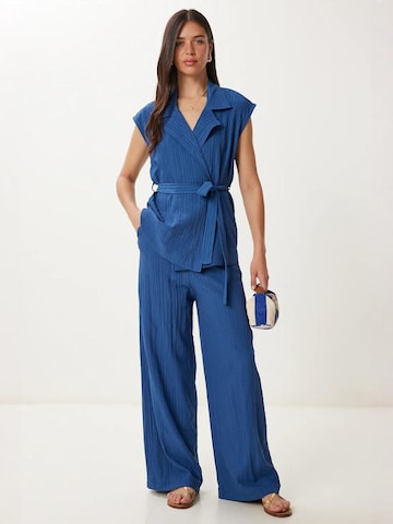 Pantalons de tailleur Happiness İstanbul en bleu