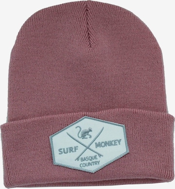 Surf Monkey Czapka w kolorze różowy: przód