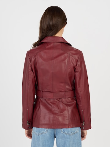 JCC Lederjacke in Rot