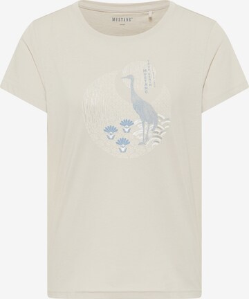 MUSTANG Shirt in Beige: front