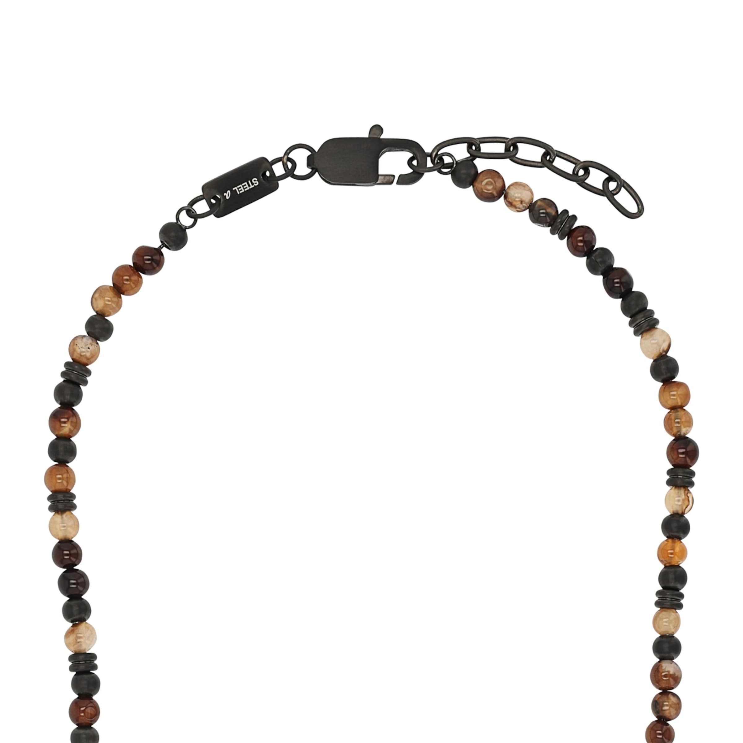 s.Oliver Necklace in Brown