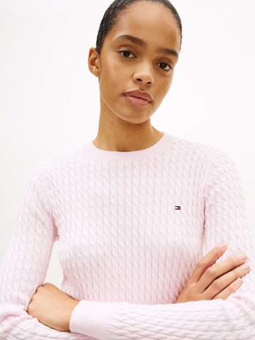 TOMMY HILFIGER Pullover in Pink