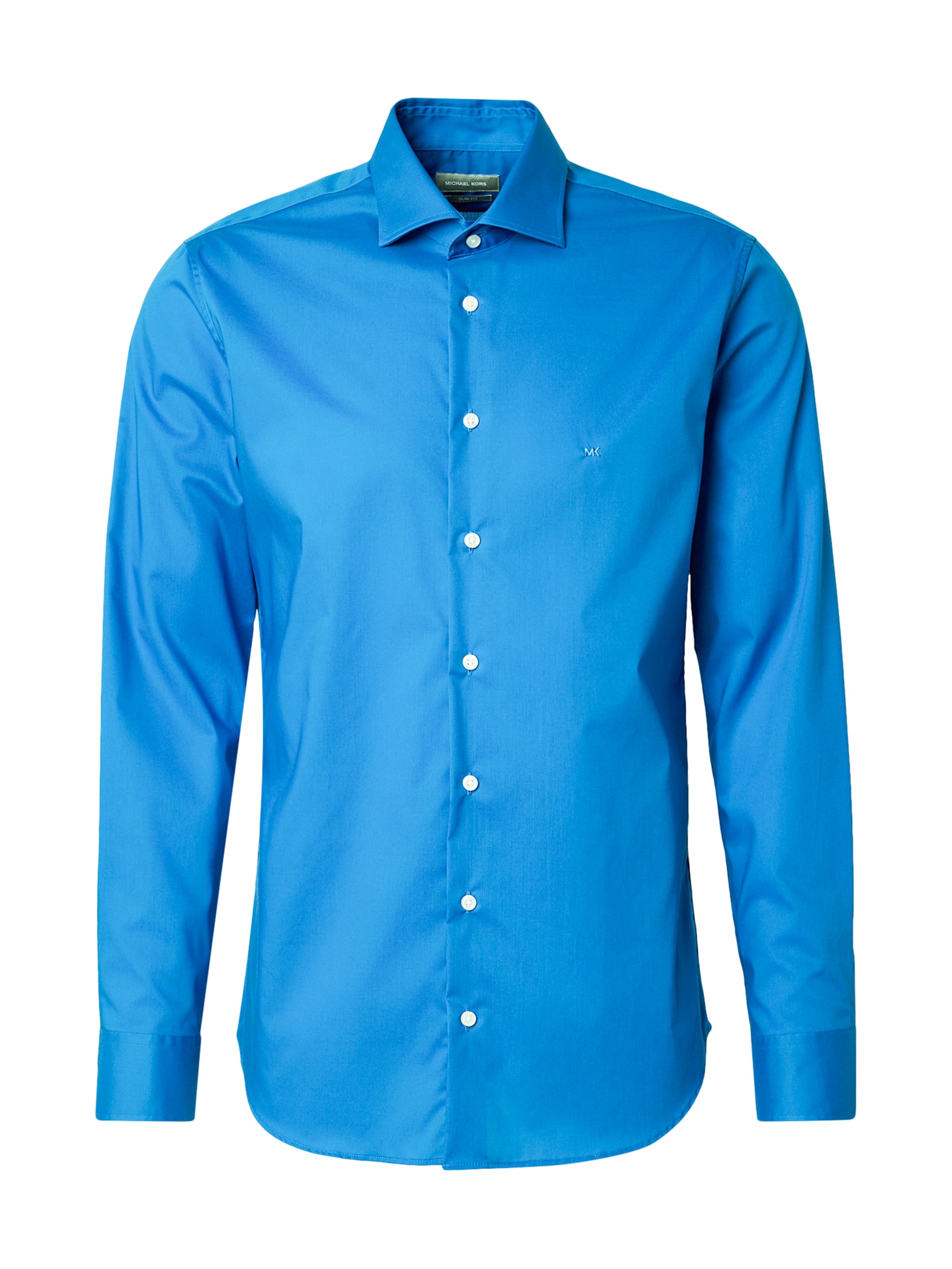 Michael Kors Slim fit Srajca | modra barva: sprednja stran