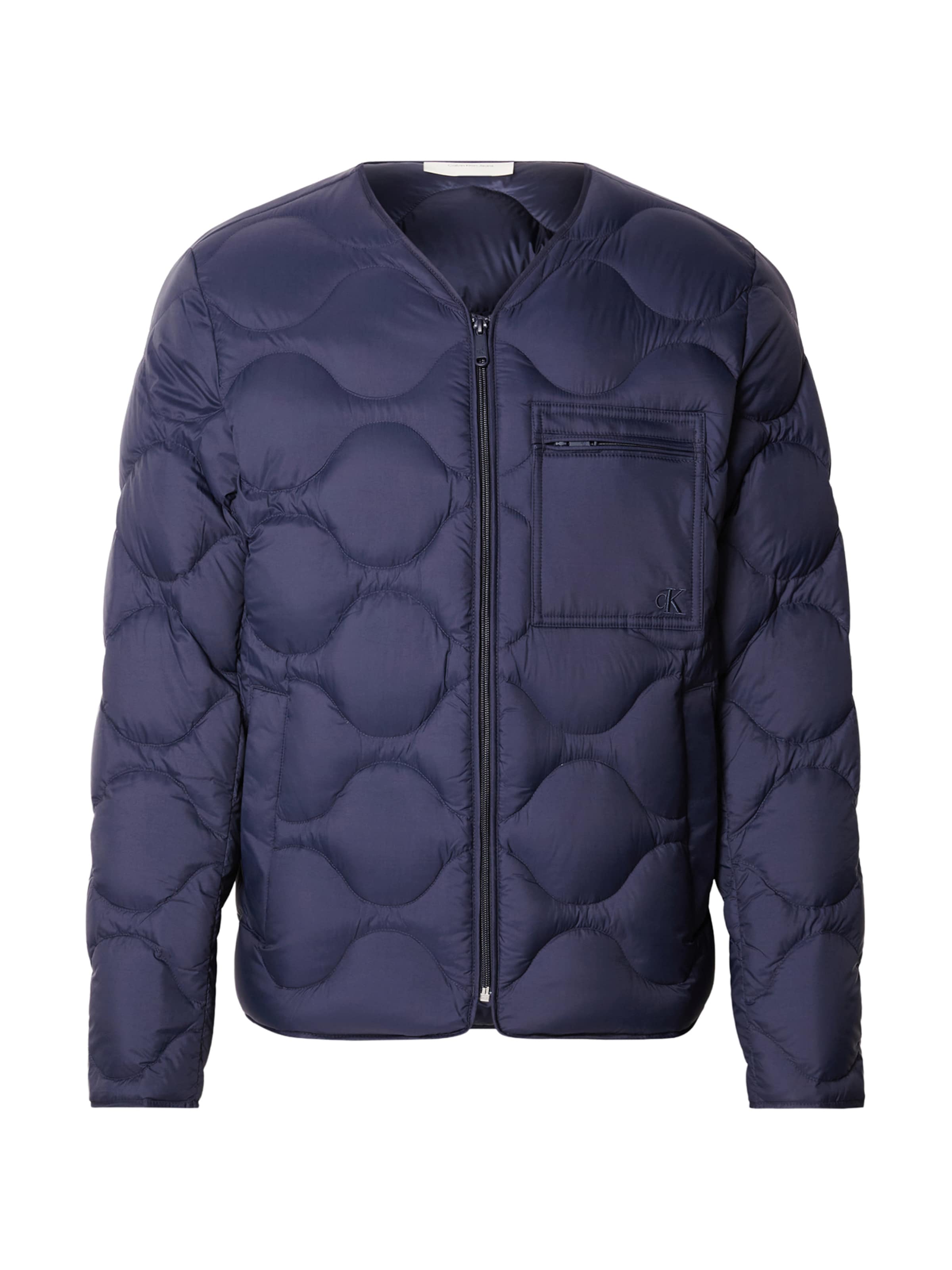 Calvin Klein Jeans Átmeneti dzseki - kék: elől