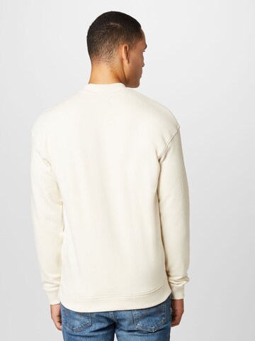 TOM TAILOR DENIM Sweatshirt in Beige