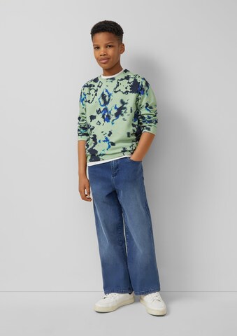 s.Oliver Sweatshirt in Green: front