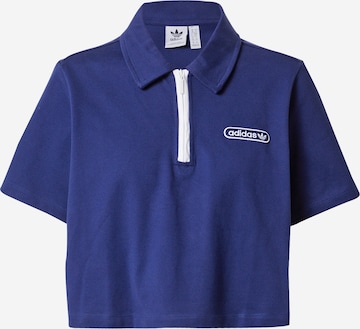 ADIDAS ORIGINALS - Camiseta en azul: frente